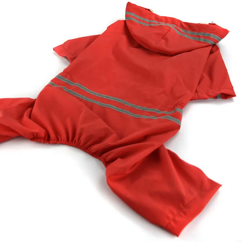 New Summer Waterproof Dog Raincoat Cool Clothes for Big Dogs Rainwear Jacket Costume Pets Apparel Sportswear 3XL- 7XL CW006 |