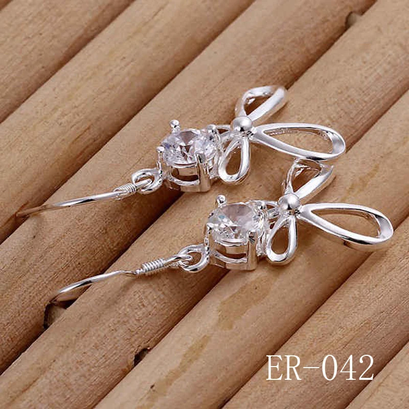 Серьги-подвески из серебра 925 пробы с искусственными монетами | Украшения и