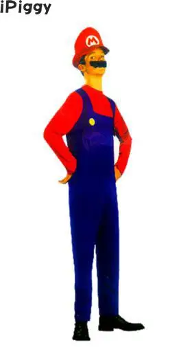 iPiggy Adults and Kids Cosplay Costume Set Super Mario Bros Children Halloween Party MARIO &ampamp LUIGI for Gifts | Игрушки и хобби