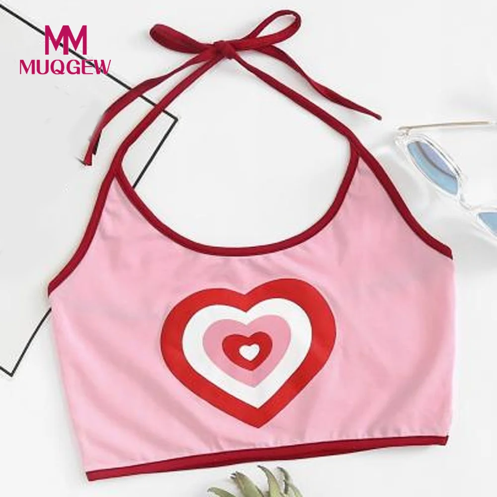 Женский сексуальный жилет Модный жакет хлопок любовь печать без рукавов