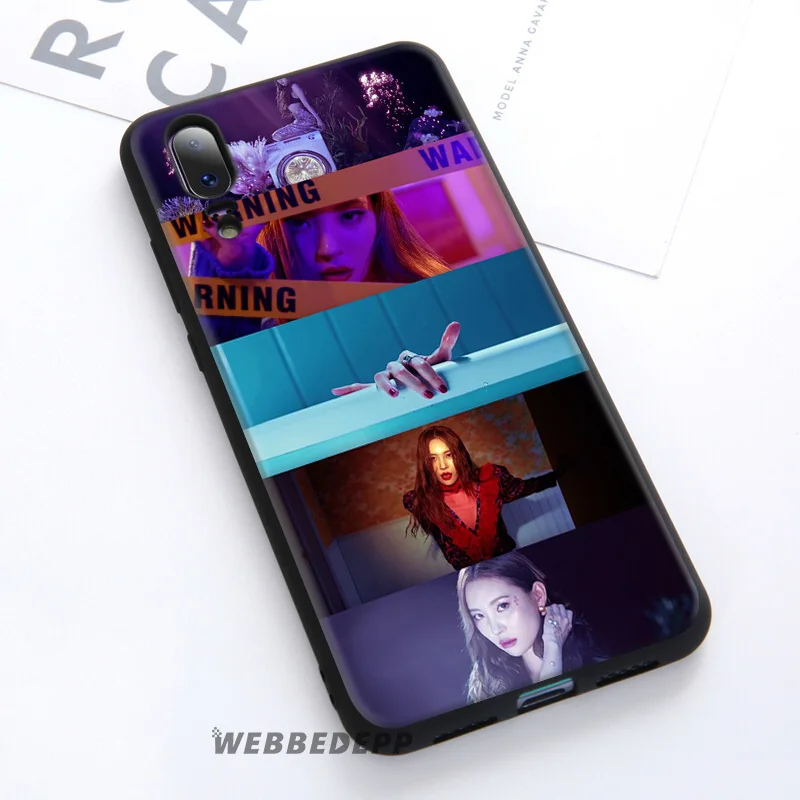 WEBBEDEPP Sunmi LEE Kpop Girl Soft Case For Huawei P30 P20 Pro P10 P9 Lite 2017 P Smart 2019 &amp Nova 3 3i Y9 |