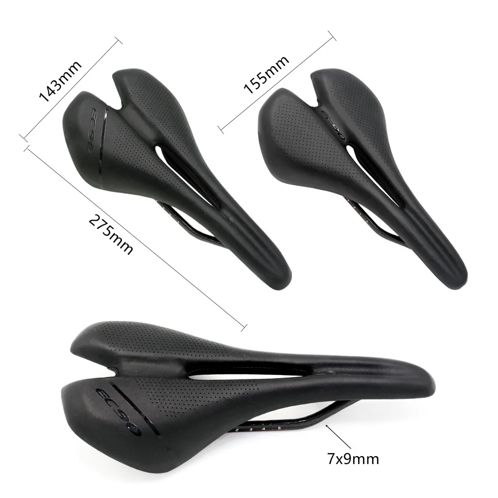 

New style bicycle saddle full carbon fiber road mountain bike saddle 275*143/155mm mtb front seat solf hollow cycling parts
