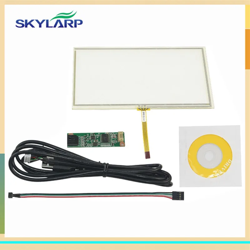 Skylarpu Новый 6 2 дюймовый 4 проводной резистивный сенсорный экран дигитайзер 150 мм * 90