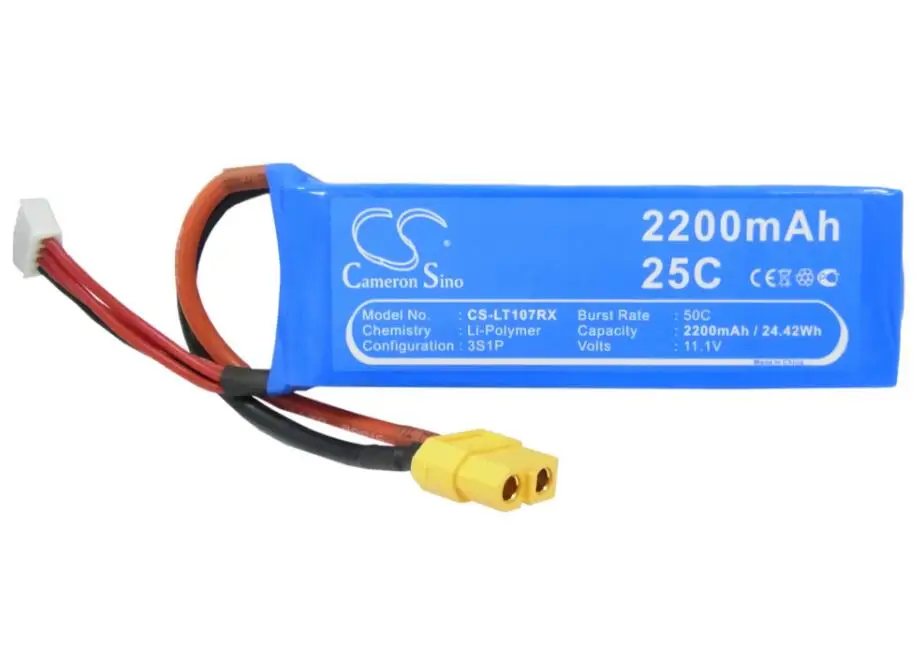 Аккумулятор Cameron Sino 2200 мАч для DJI FC40 Phantom 1 WALKERA Runner 250 аккумуляторы P1 12|Аккумуляторы