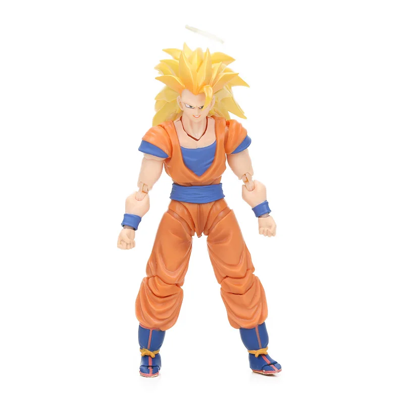 Коробка 11,5-17 см Супер Saiyan Son Goku Vegetto Vegeta trunks ПВХ Фигурки Dragon Ball Z Коллекционная модель куклы игрушки фигурка