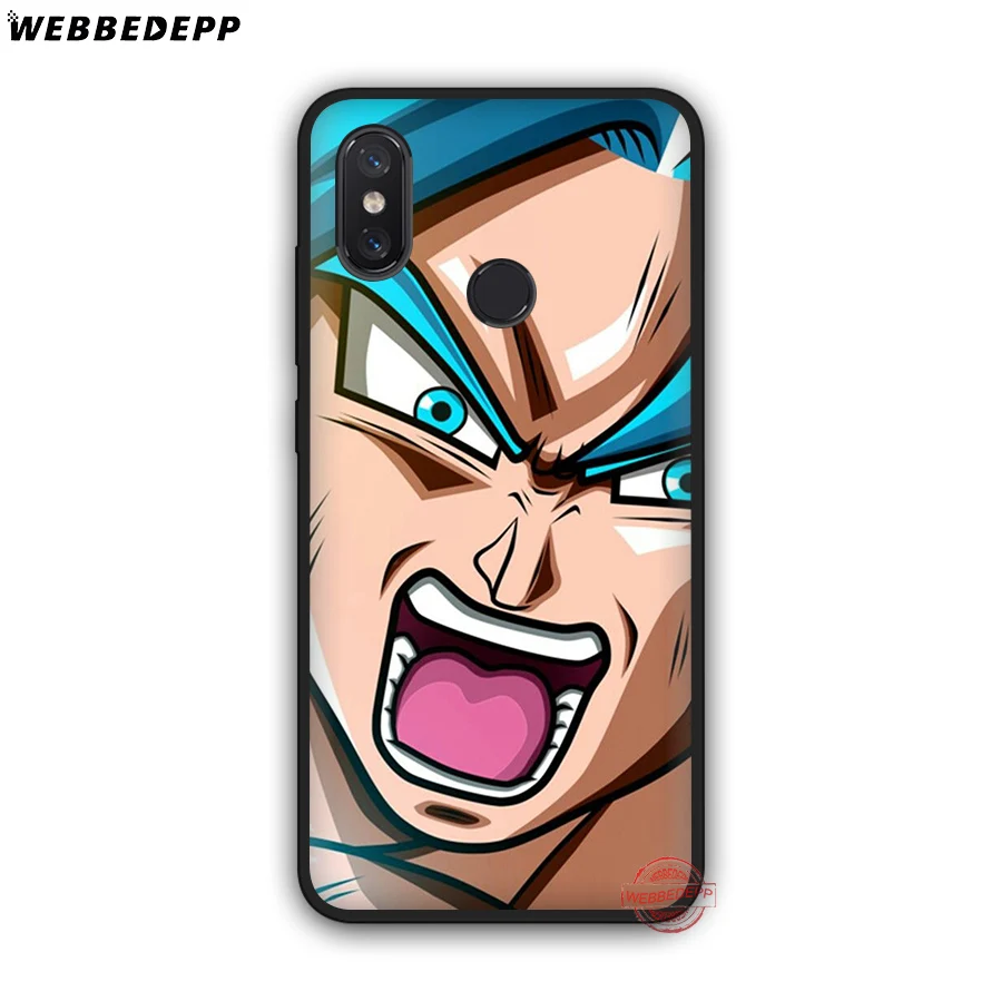 WEBBEDEPP Мягкий силиконовый чехол Dragon Ball Z для Xiaomi Mi 6 8 9 SE MAX 3 A1 A2 Lite F1 | Мобильные