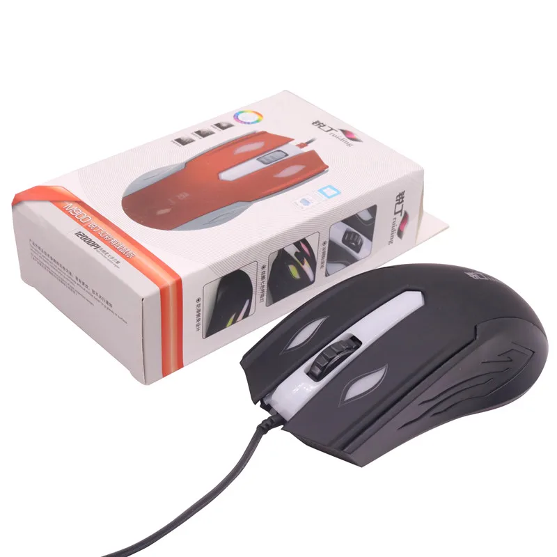 1 шт. 4 м USB Проводная оптическая игровая мышь компьютер для школы дома и