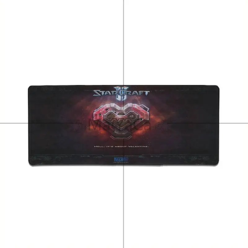 LockEdge 30x80cm MaiYaCa высокое качество Starcraft heart of swarm клавиатура коврики для игровой мыши офисные мыши геймер мягкий Lockedge коврик для мыши геймер для cs go - Цвет: LockEdge 30x80cm