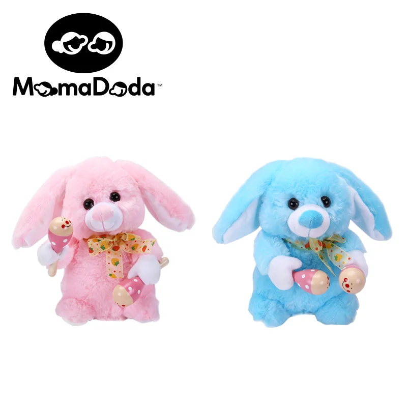 Детские плюшевые игрушки с кроликом для детей Kawaii поют и играют в кролика мягкие