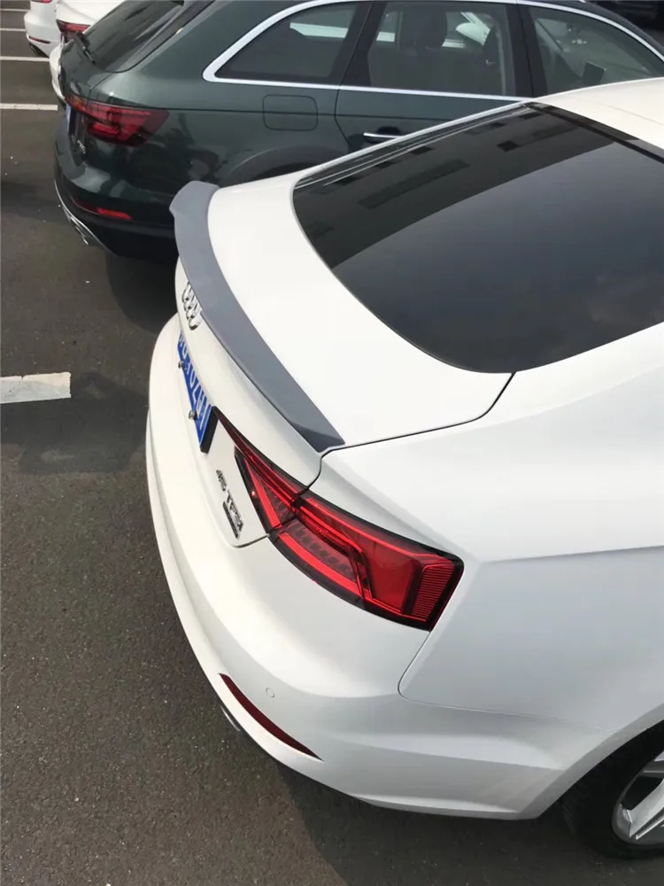 Для Audi A5 надрезаемая подкладка, abs Материал заднего крыла первоклассника Цвет задний спойлер для Audi A5 спойлер 204