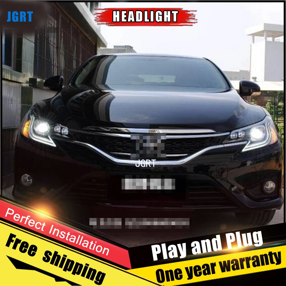 2 шт. автомобильный стиль светодиодный фонарь для Toyota Reiz 13-15 Mark X двойной луч H7