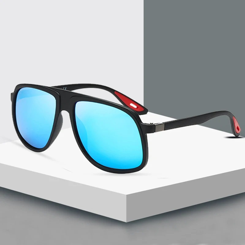 Марка дизайн поляризованные солнцезащитные очки Для мужчин водительские