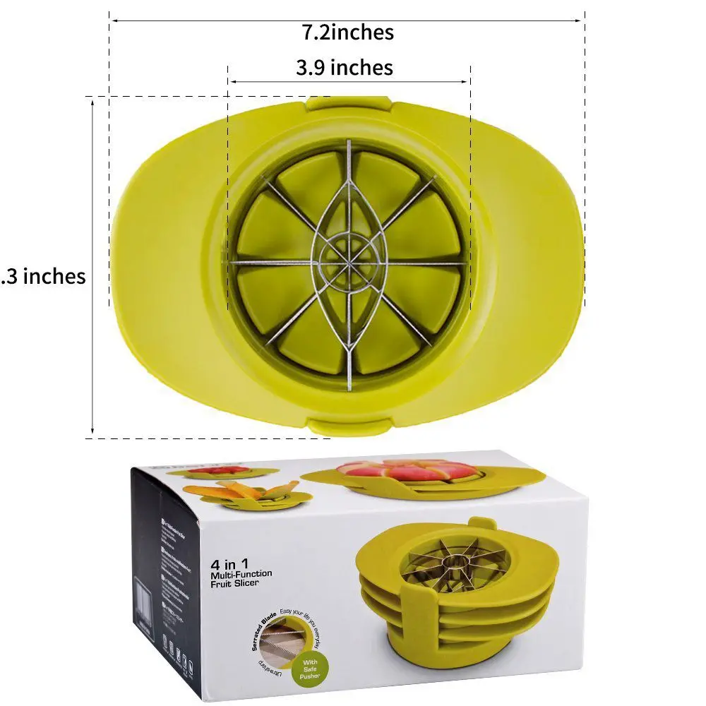 Apple Corers резак слайсер нержавеющая сталь для яблок фруктов томатный нож манго