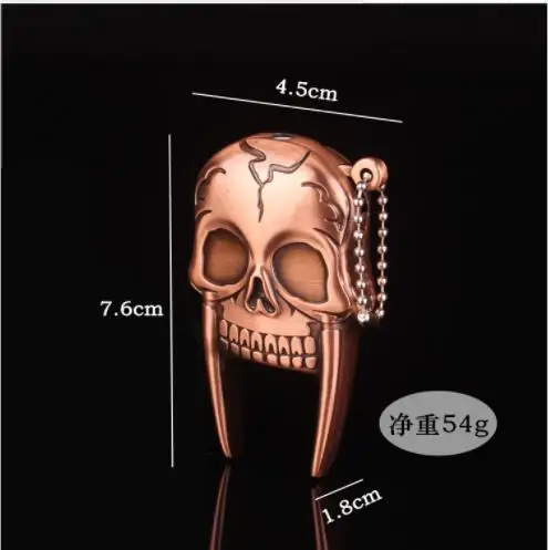 Креативная металлическая ветрозащитная газовая надувная зажигалка с прямым