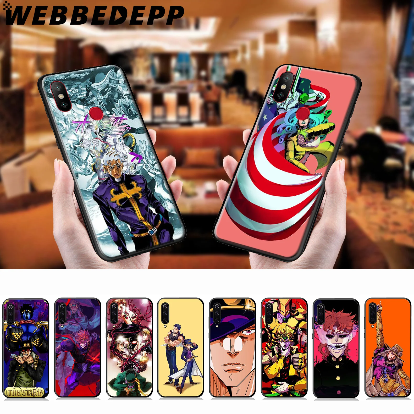 WEBBEDEPP чехол JoJo для Xiaomi Mi 9T 9 8 SE 6 A1 A2 A3 Lite MiA1 MiA2 MiA3 F1 MAX 3 Mi8 CC9E CC9 |