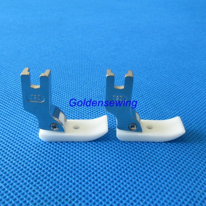 2 комплекта антипригарная лапка для труб JUKI DDL 8500 8700 5550 SINGER 191D|Швейные инструменты