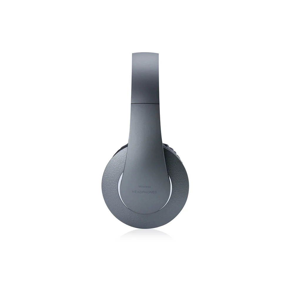 ALWUP беспроводные наушники Bluetooth игровая гарнитура стерео наушники для мобильного телефона компьютера с микрофоном MP3 музыкальный fm-плеер - Цвет: Silver gary