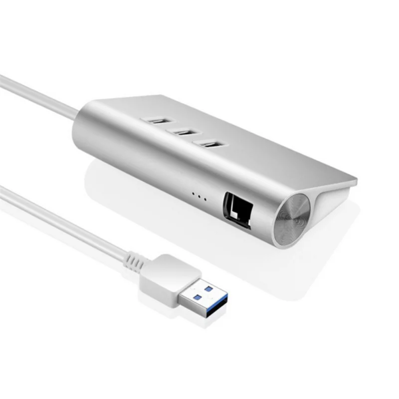 3 USB3.0 RJ45 3/4/7 Порты и разъёмы USB3.0 usb-хаб высокоскоростной адаптер для мобильного жесткого диска USB флэш-накопитель кард-ридер для мобильного телефона Камера USB2.0 концентратор - Цвет: 3 USB3.0 RJ45