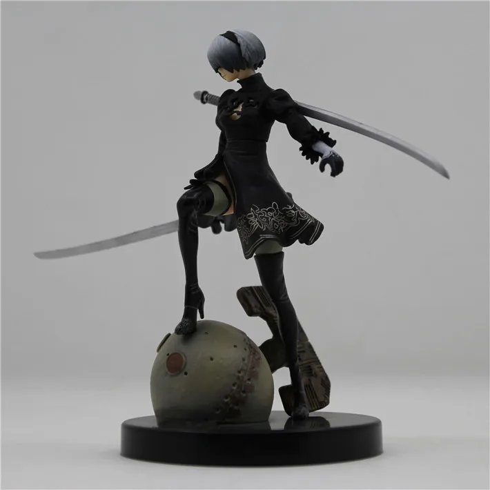 J Ghee NieR:Automata 2B YoRHa No.2 Тип B ПВХ фигурка Коллекционная модель игрушки Рождественский