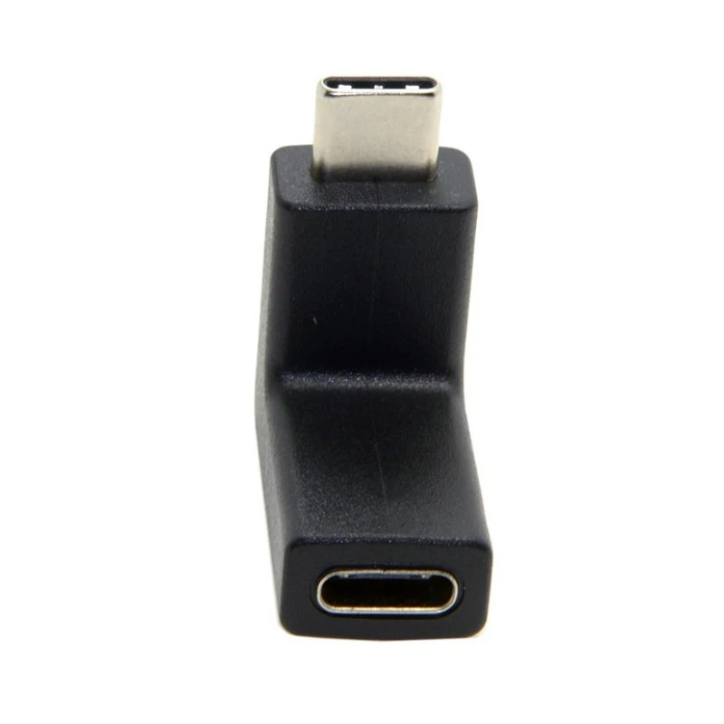 Kebidu 10 Гбит/с 90 градусов правый угловой USB 3 1 Тип C штекер к гнезду удлинитель USB-C