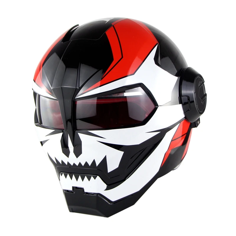 Мотоциклетный шлем Ironman Стиль мотоцикл безопасности Casco Moto Capacete монстр DOT