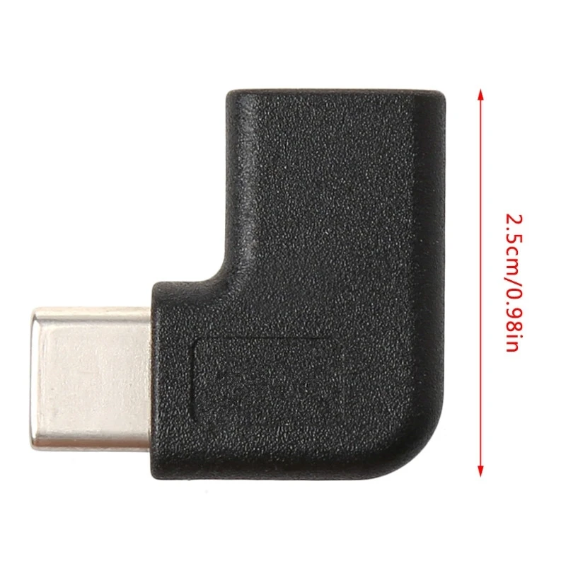90 Degree Right Angle USB 3.1 Type C Male To Female USB-C Converter Adapter #8 | Электроника