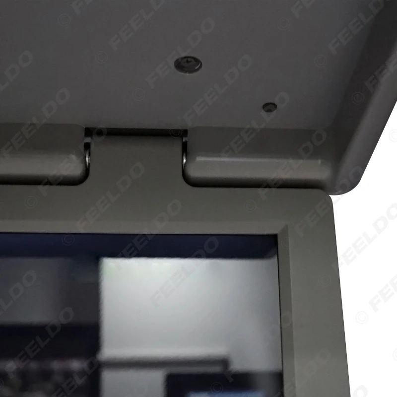 Автомобильный откидной ЖК-монитор FEELDO 12 В 20 1 дюйма устанавливается на крышу для