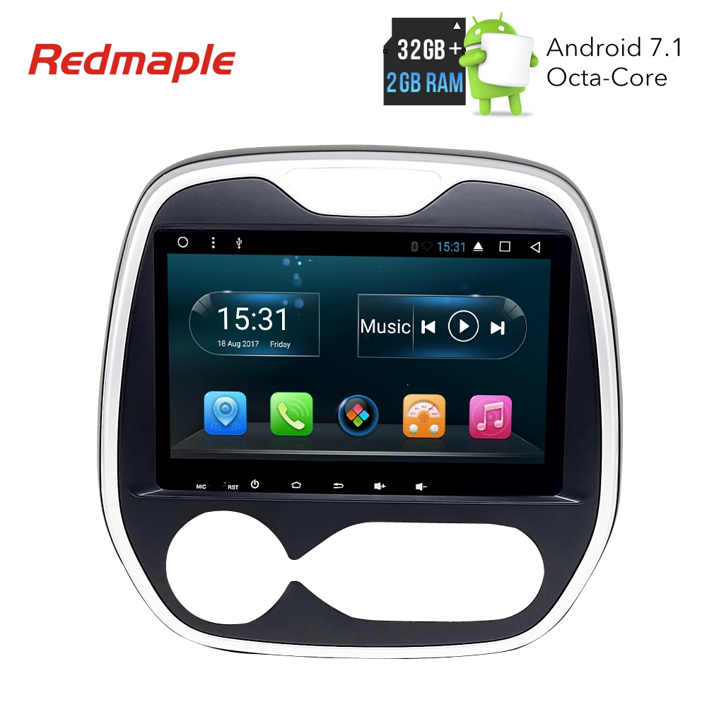 Восьмиядерный android7.1 автомобиля Радио GPS навигации мультимедийный плеер стерео