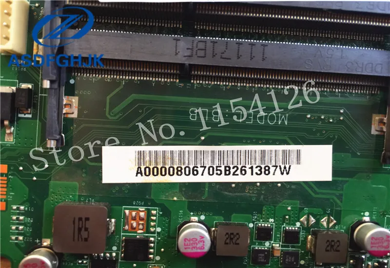 Оптовая продажа материнская плата для ноутбука A000080670 DA0BLBMB6F0 Toshiba Satellite L750 L755 hm65 ddr3