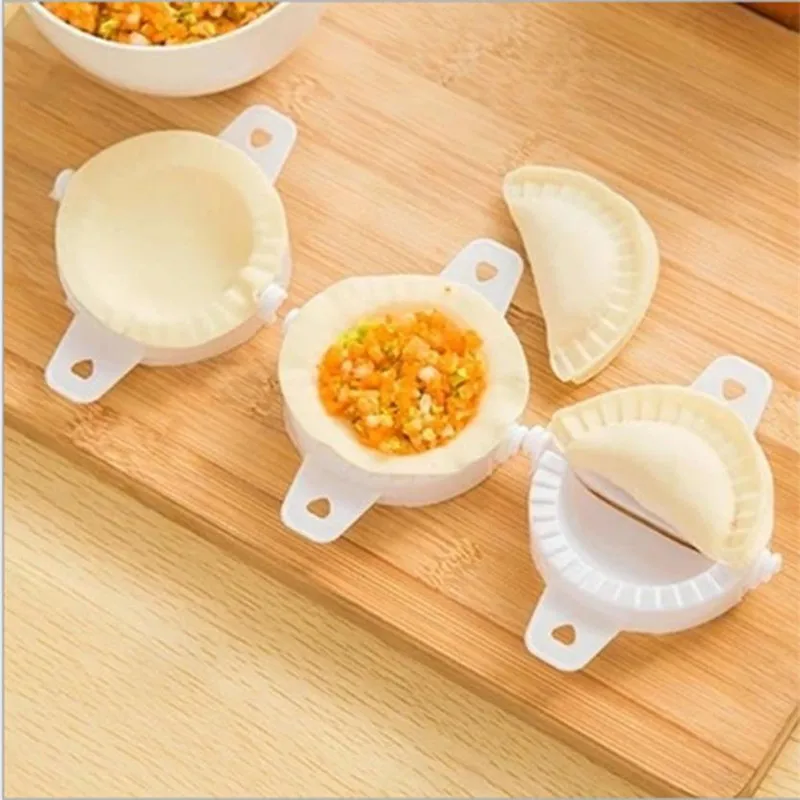 3 Pcs Chinese Dumplings Mold Dough Press Pie Ravioli Making Maker dumpling makers Kitchen Tool high quality free ship M7 | Дом и сад