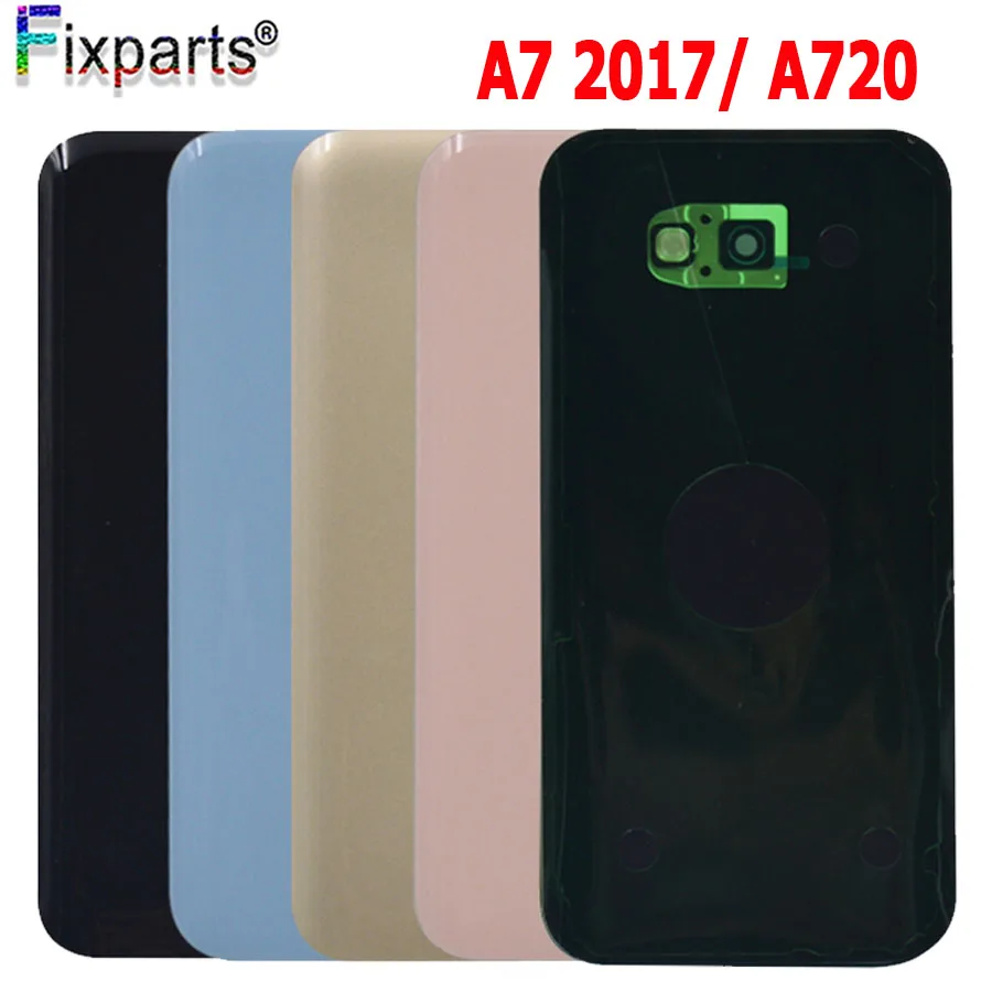 

Крышка батарейного отсека для Samsung Galaxy A7 2017 A720, Крышка батарейного отсека для Samsung A720, Крышка батарейного отсека с объективом камеры