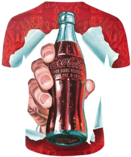 Футболка мужская с принтом фруктов модный брендовый топ 3D коротким рукавом