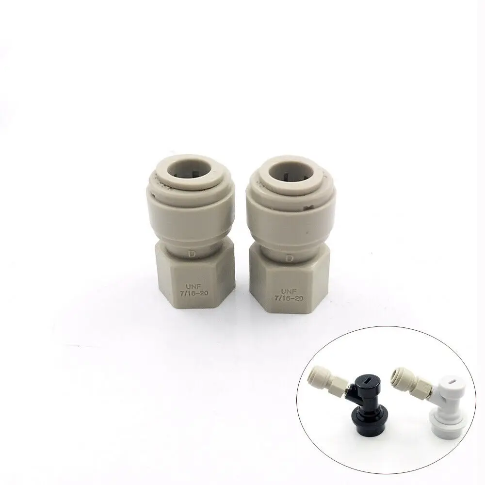2 x CDC Speedfit 3/"-1/4" FFL Push-Fit соединители для Homebrew Cornelius/Corny Kegs