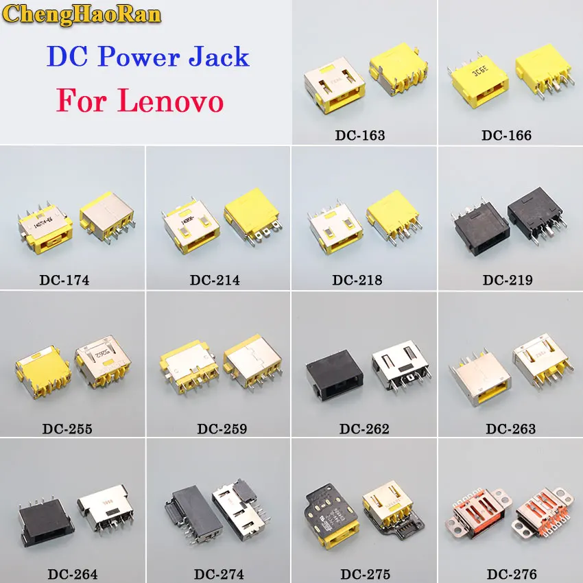 ChengHaoRan для Lenovo G400 G490 G700 E431 E440 E400 Yoga 900 E450 B40 E40 S3 pad 11 Carbon 11s DC разъем