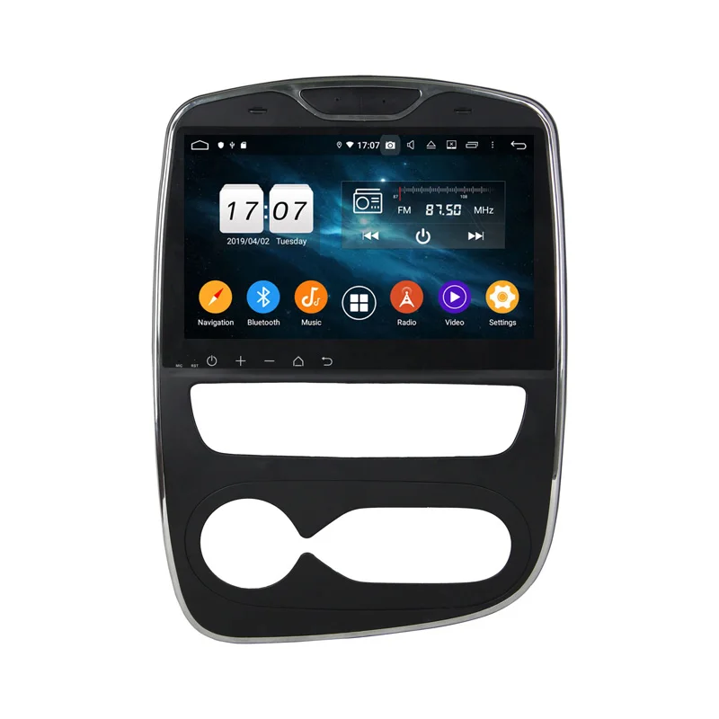 Android 9 0 для Renault Clio/аналоговый/цифровой 2016 Octa Core PX5 автомобильный мультимедийный DVD