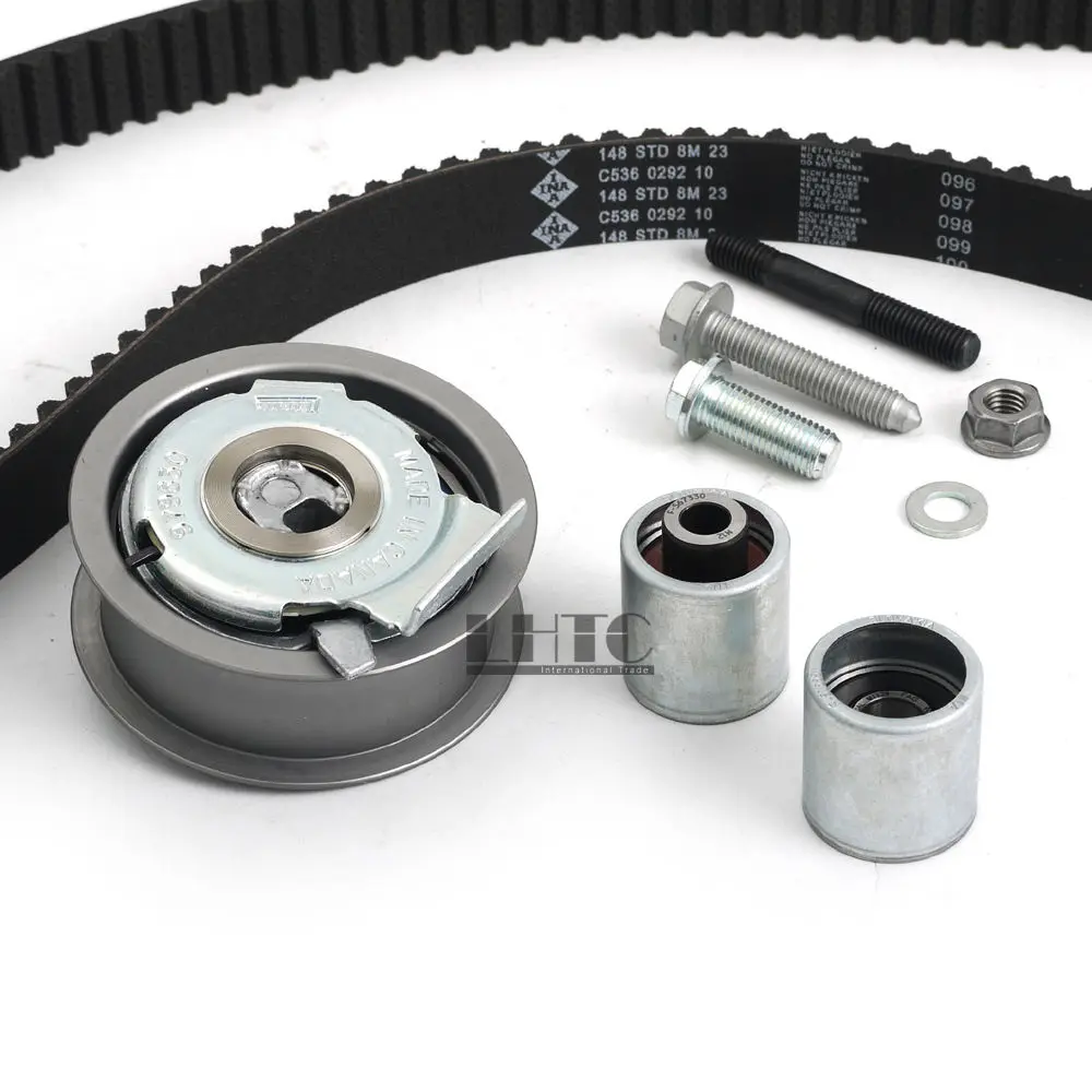 Новый Ремень ГРМ Натяжной ролик комплект для VW Jetta GLI Гольф 2 0 R GTI Passat EOS AUDI A3 A4 TT 2.0FSI