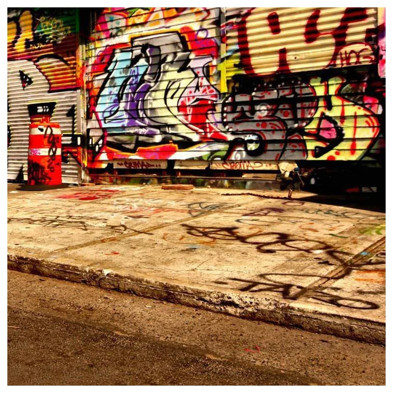5X7FT Graffiti Wall Photography Backdrops Photo Props Studio Background Vinyl 1.5x2.1m | Электроника