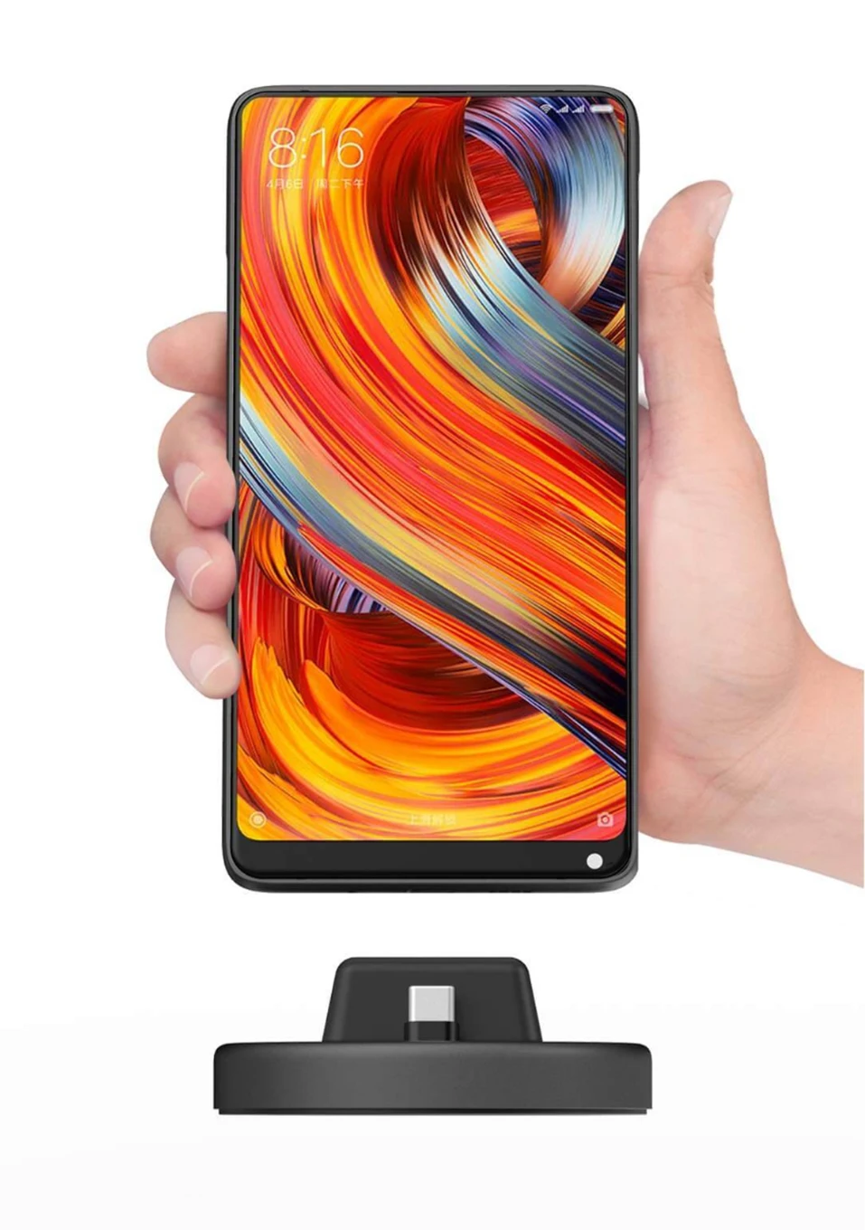 Xiaomi Mijia Panki телефон подставка зарядное устройство Тип C 3A18W поддержка быстрой зарядки для samsung huawei Android смартфон