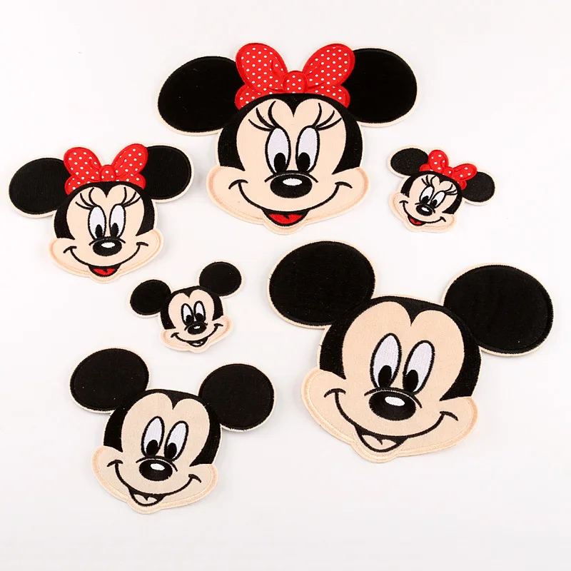 1 шт. детская одежда с Минни и Микки нашивками Одежда для девочек мальчиков