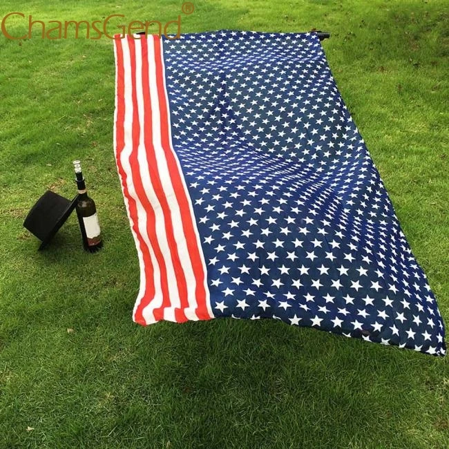 Chamsgend шарфы женские модные мягкие американские шарф с флагом США 80117