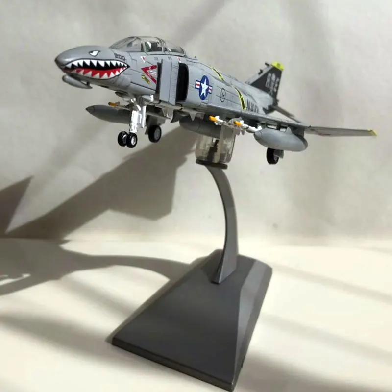WLTK военная модель 1/100 весы F 4 Phantom II VF 84 веселый Роджерс боец литой металлический