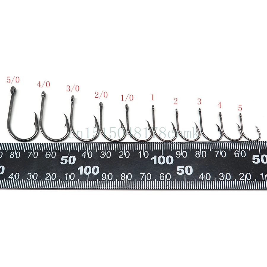 100 шт Высокоуглеродистая сталь карп рыболовные крючки с отверстием колючий