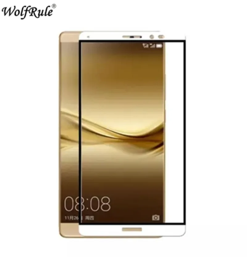 Защитное стекло для экрана huawei mate 8 2 шт. 2.5D взрывозащищенное Закаленное