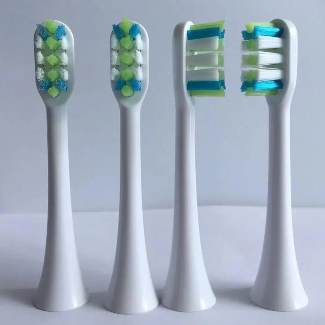 Replacement Toothbrush Heads for Electric Black White Beige | Бытовая техника