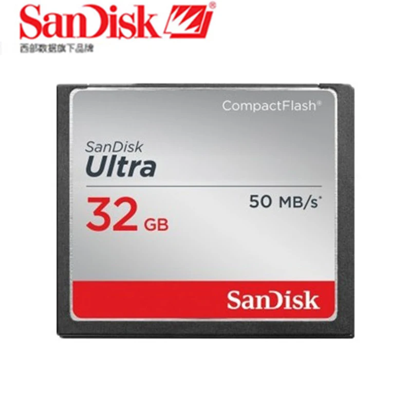 Карта sandisk CF 8 ГБ 16 32 компактный адаптер для флэш-карт UItra 333X высокоскоростной 50