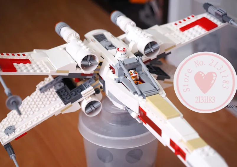 Новый звездный X-Wing fighter fit Звездные войны фигурки город 75218 строительные блоки