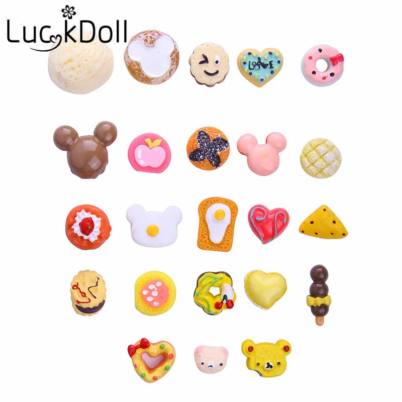 LUCKDOLL различные типы 100 штук конфеты игрушки фаст-фуд игрушки для кукол аксессуары Игрушки для девочек, поколение, подарок на день рождения