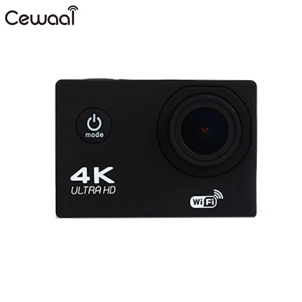 AT-Q3 Экшн-камера Ultra HD 4 K/30Fps WiFi 2," 140D Подводная Водонепроницаемая видеокамера на шлем Спортивная камера