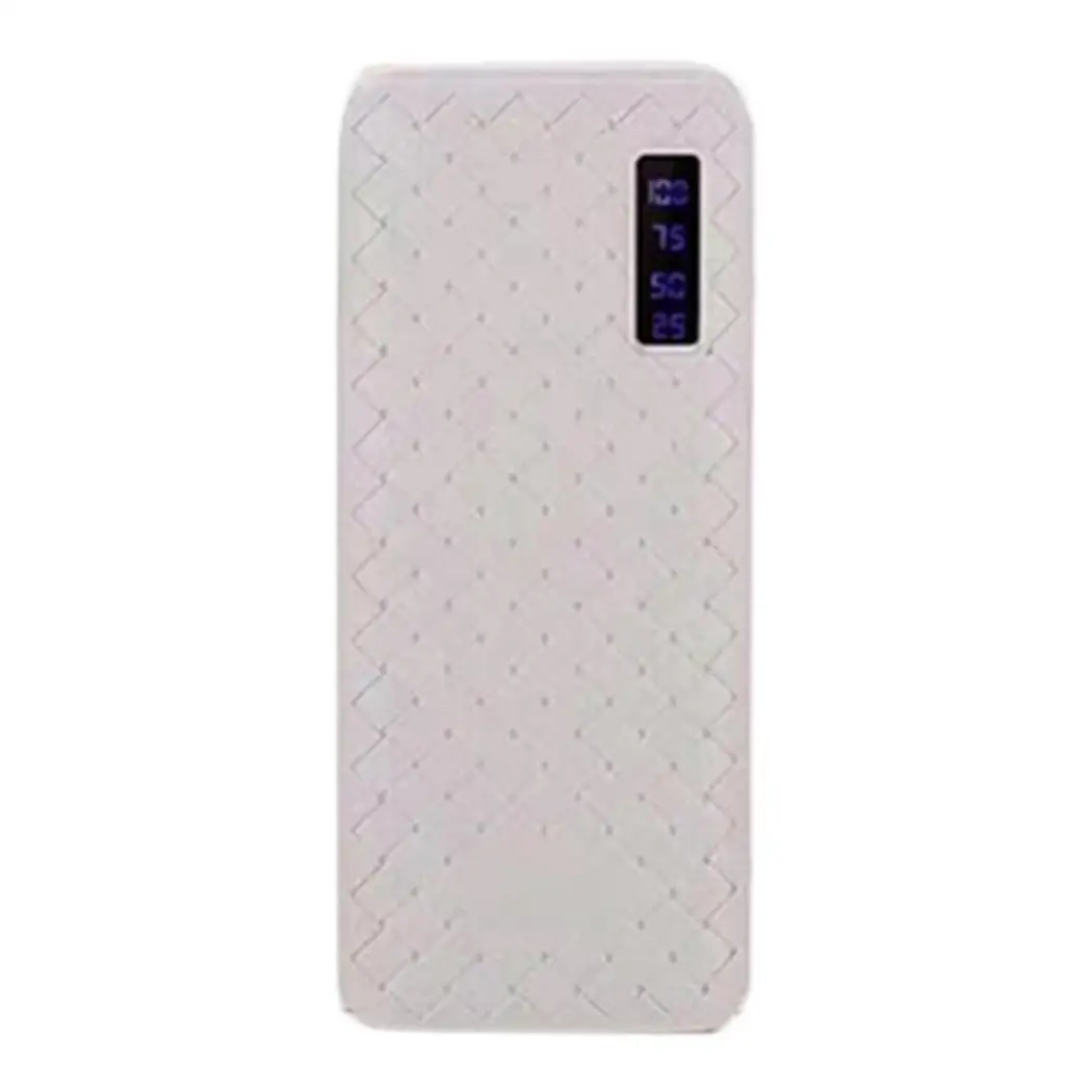 10000mAh Портативный внешний аккумулятор двойной USB Мобильный Внешний Внешнее