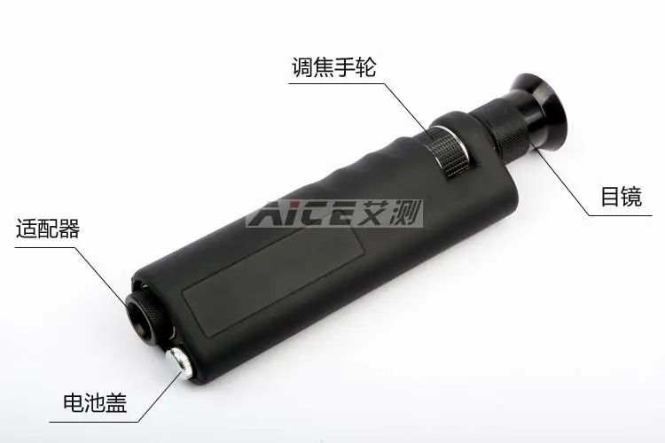 (handheld fiber optic microscope) magnifier end detector 400 times | Инструменты